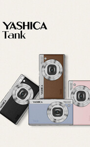 Yashica - Yashica Tank Kompakt Dijital Kamera (Pembe)