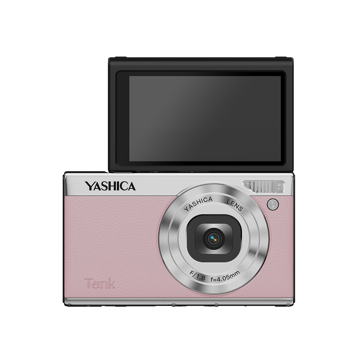 Yashica - Yashica Tank Kompakt Dijital Kamera (Pembe) (1)