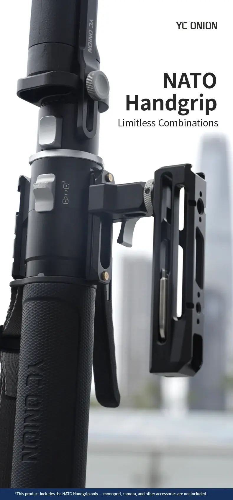 YC Onion Monopod Nato Handgrip - Thumbnail