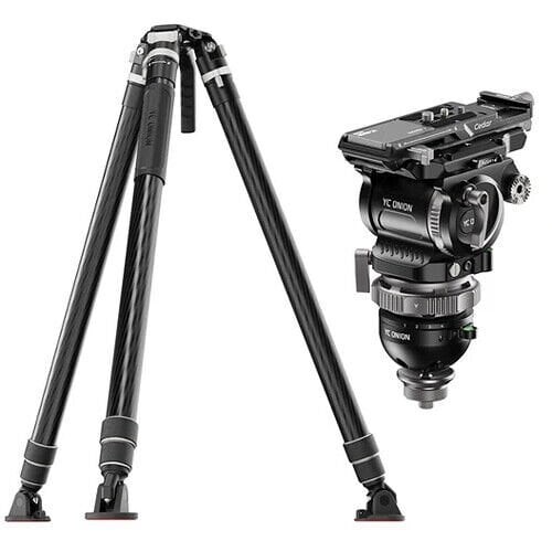 YC Onion Pineta Lite & CB7 Cedar Fluid Head Karbon Fiber Tripod Kit
