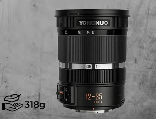 Yongnuo 12-35mm F/2.8-4 Otofokus Lens (MFT)