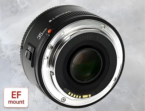Yongnuo 35mm f/2 Full Frame Otofokus Lens (Canon EF)