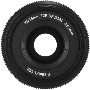 Yongnuo 35mm f/2R DF DSM Full Frame Otofokus Lens (Canon RF) - Thumbnail