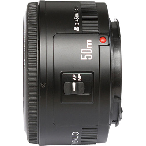 Yongnuo 50mm f/1.8 Nikon F Mount Uyumlu Otofokus Prime Lens