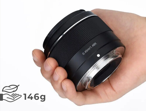 Yongnuo 50mm f/1.8 S DA DSM II APS-C Sony E Mount Uyumlu Otofokus Prime Lens