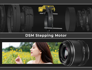 Yongnuo 50mm f/1.8 S DA DSM II APS-C Sony E Mount Uyumlu Otofokus Prime Lens - Thumbnail