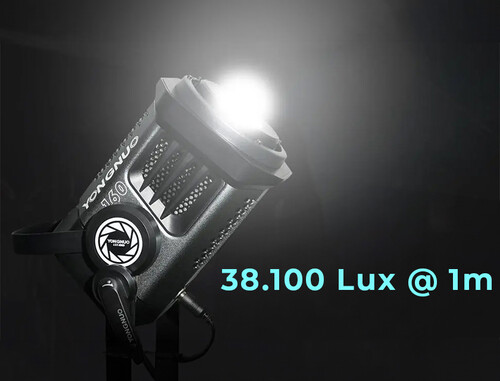 Yongnuo LUX160 Bi-Color 180W COB LED Video Işığı Kit