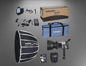 Yongnuo LUX160 Bi-Color 180W COB LED Video Işığı Kit - Thumbnail