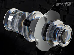 Yongnuo SPL100 Spotlight Lensli Gobo Seti - Optik Şekillendirici - Thumbnail