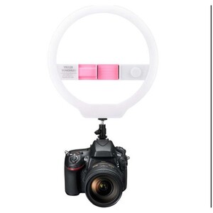 Yongnuo YN128 Bi-Color Ring LED Işık (Pembe) - Thumbnail