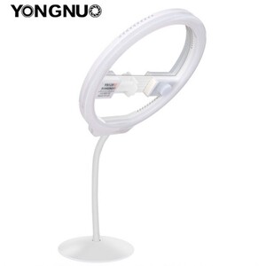 Yongnuo - Yongnuo YN128 II Aynalı Bi-Color Ring LED Işık-Beyaz Kasa (1)