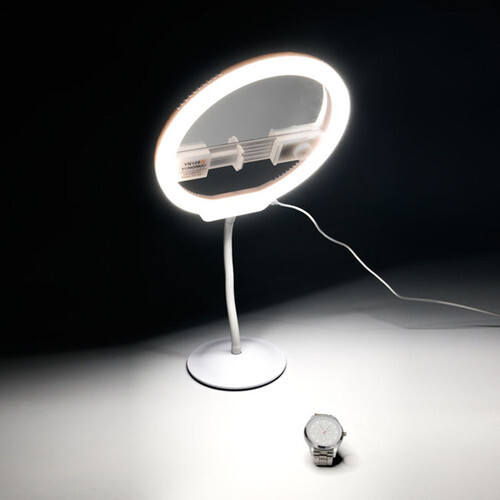 Yongnuo YN128 II Aynalı Bi-Color Ring LED Işık-Beyaz Kasa