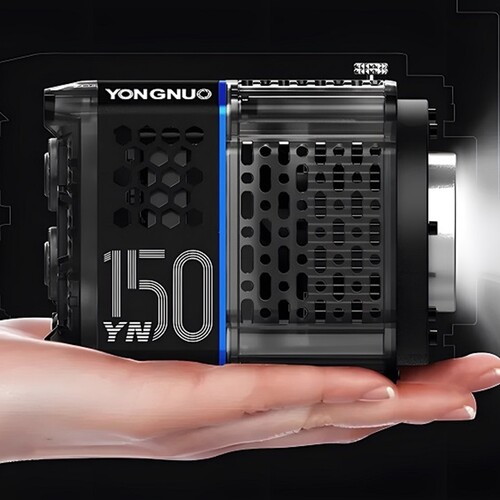Yongnuo YN150 Bi-Color 150W COB LED Işık (Kit Versiyon)