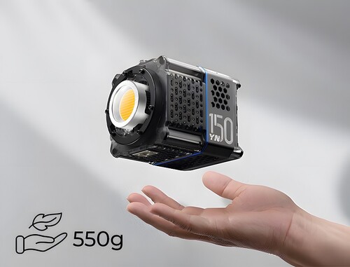 Yongnuo YN150 Bi-Color 150W COB LED Işık (Kit Versiyon)