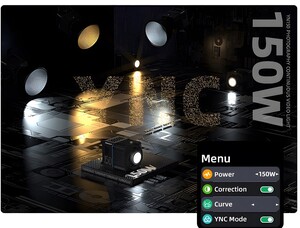 Yongnuo YN150 Bi-Color 150W COB LED Işık (Kit Versiyon) - Thumbnail