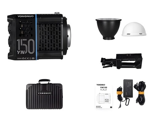 Yongnuo YN150 Bi-Color 150W COB LED Işık (Kit Versiyon)