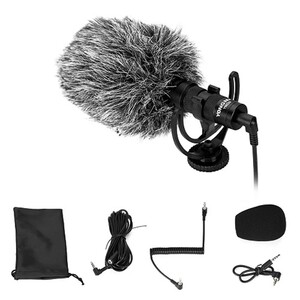 Yongnuo - Yongnuo YN220 Rüzgarlıklı Cardioid Shotgun Mikrofon