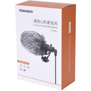 Yongnuo YN220 Rüzgarlıklı Cardioid Shotgun Mikrofon - Thumbnail