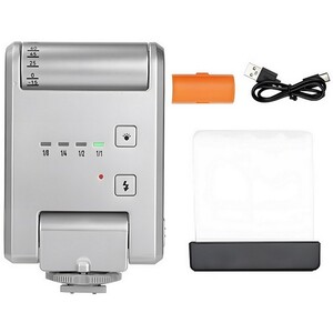 Yongnuo - Yongnuo YN6 Micro Bataryalı Sony Uyumlu Tepe Flaşı (Gümüş) (1)