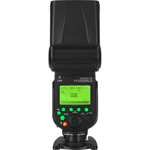 Yongnuo YN968N II Nikon Uyumlu Dahili Led HSS TTL Tepe Flaşı