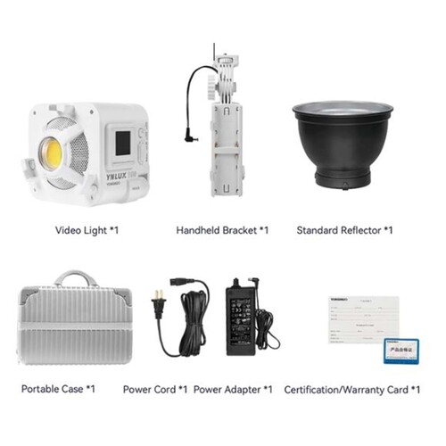 Yongnuo YNLUX100 100W Bi-Color COB LED Işık (Beyaz)