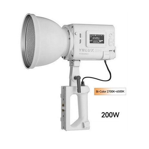 Yongnuo YNLUX200 2700-6500K 200W COB Led Işık (Beyaz)