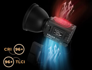 Yongnuo YNLUX200 2700-6500K 200W COB Led Işık (Gri) - Thumbnail