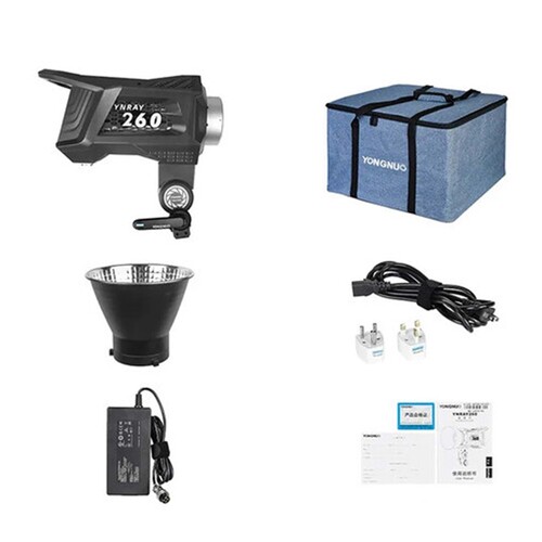 Yongnuo YNRAY260 DMX Kontrollü 250W Bi-Color COB LED Işık Kit