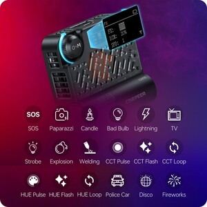 Zhiyun CINEPEER CM15 RGB Mini Led - Thumbnail
