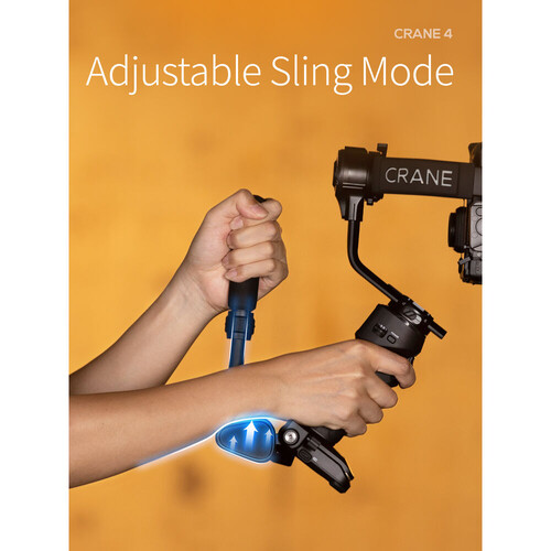 Zhiyun CRANE 4 Combo 3 Eksenli El Gimbalı