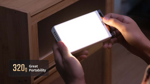 Zhiyun Fiveray M40 Combo 40W Bi-Color Kamera Üstü LED Işık ( 2700K-6200K, 14000Lux )