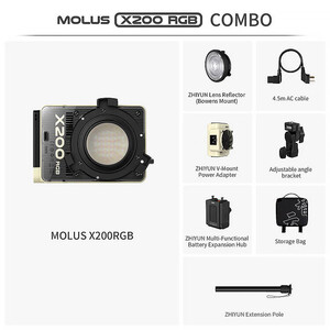 Zhiyun Molus X200 RGB Combo COB LED Işık - Thumbnail