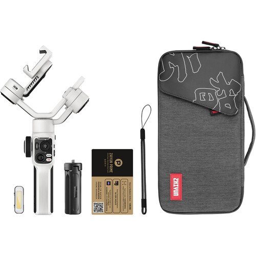 Zhiyun-Tech SMOOTH 5S Combo Telefon Gimbali (Beyaz)