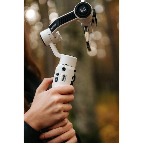 Zhiyun-Tech SMOOTH 5S Pro Telefon Gimbali (Beyaz)