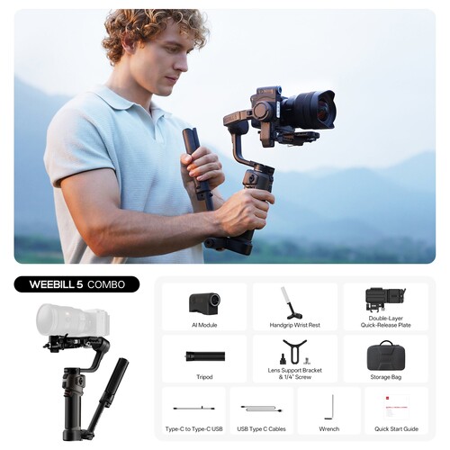 Zhiyun WEEBILL 5 Combo Gimbal