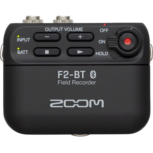Zoom F2-BT Bluetooth Yaka Mikrofonu ve Ses Kayıt Cihazı