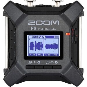 Zoom - Zoom F3 2 Girişli 2 Kanallı Taşınabilir Alan Kayıt Cihazı