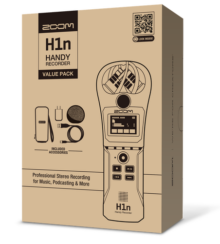 Zoom H1n Value Pack Ses Kayıt Cihazı Set